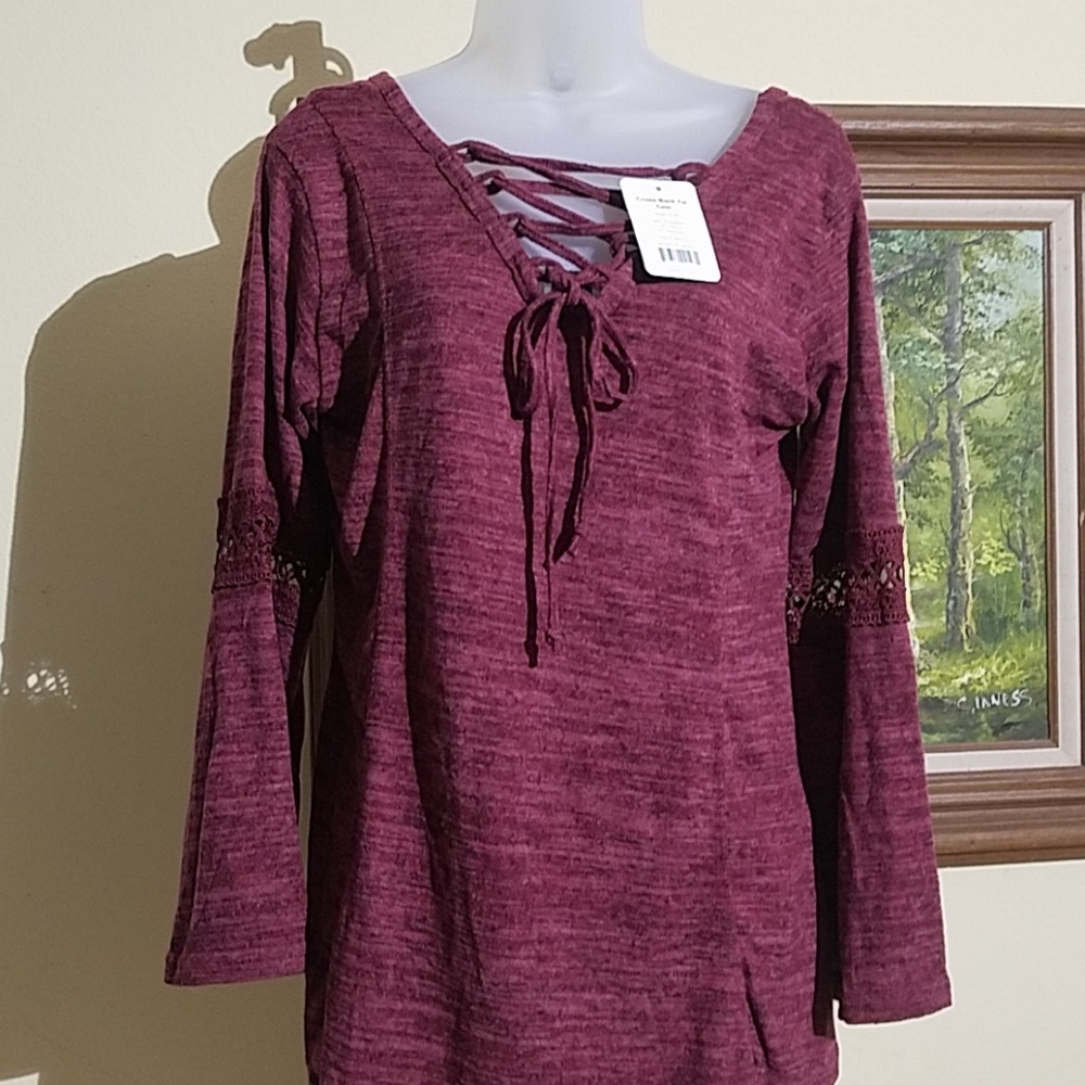 WinWin cross back tie tunic D20